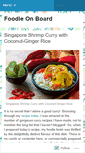 Mobile Screenshot of foodieonboard.com